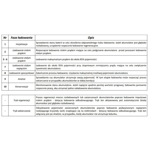 Ładowarka z wyświetlaczem LCD 6V I 12V
